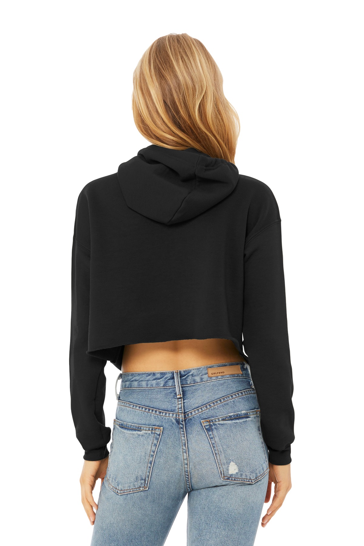 BELLA+CANVAS Women's Sponge Fleece Cropped Fleece Hoodie. BC7502 13