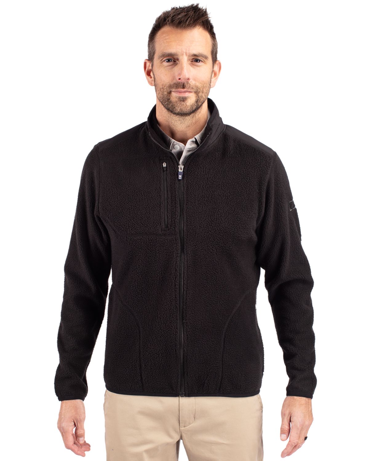 Cascade Eco Fleece Mens Full Zip Jacket