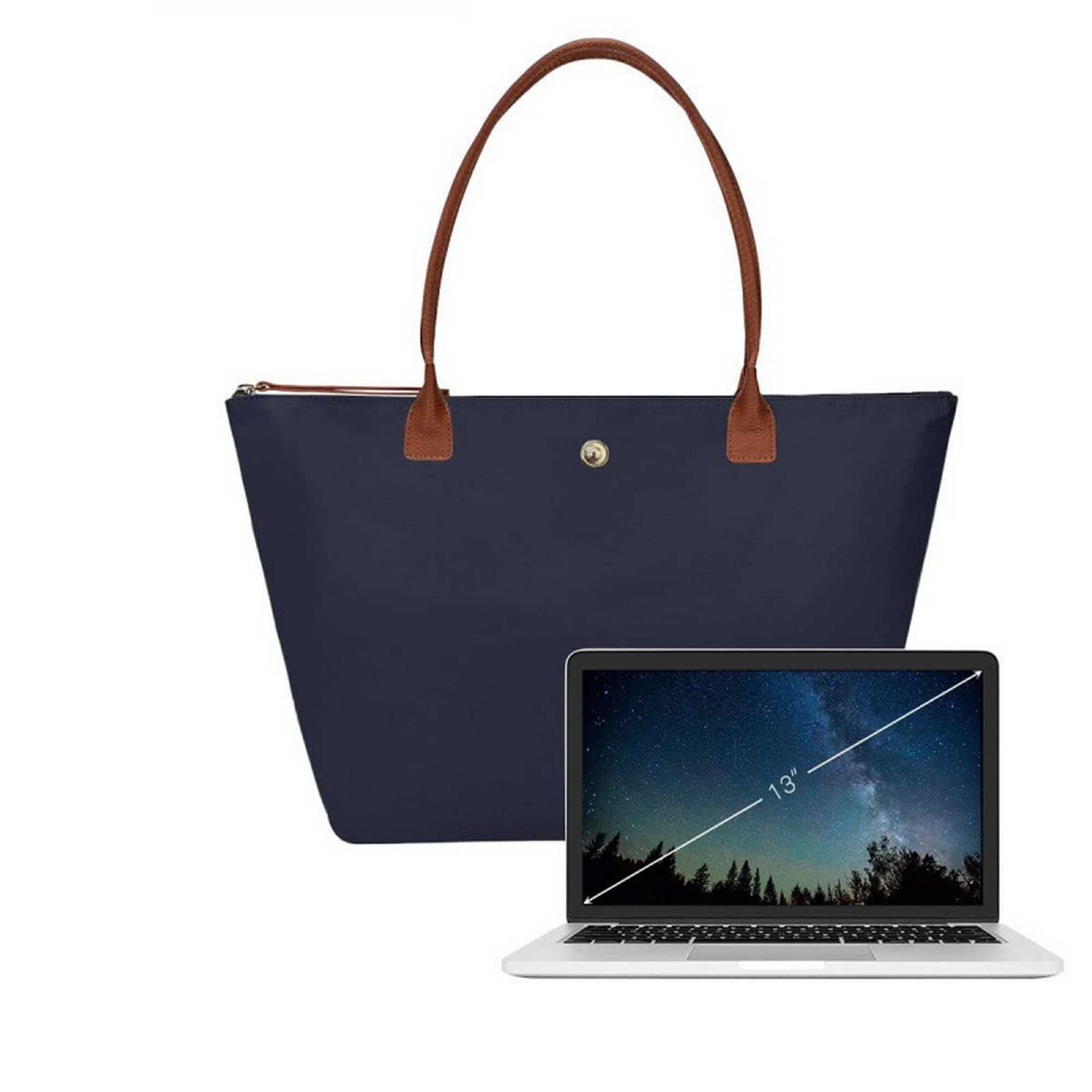 Foldable Large Capacity Women'S Shoulder Shopping Bag Tote Bag 5