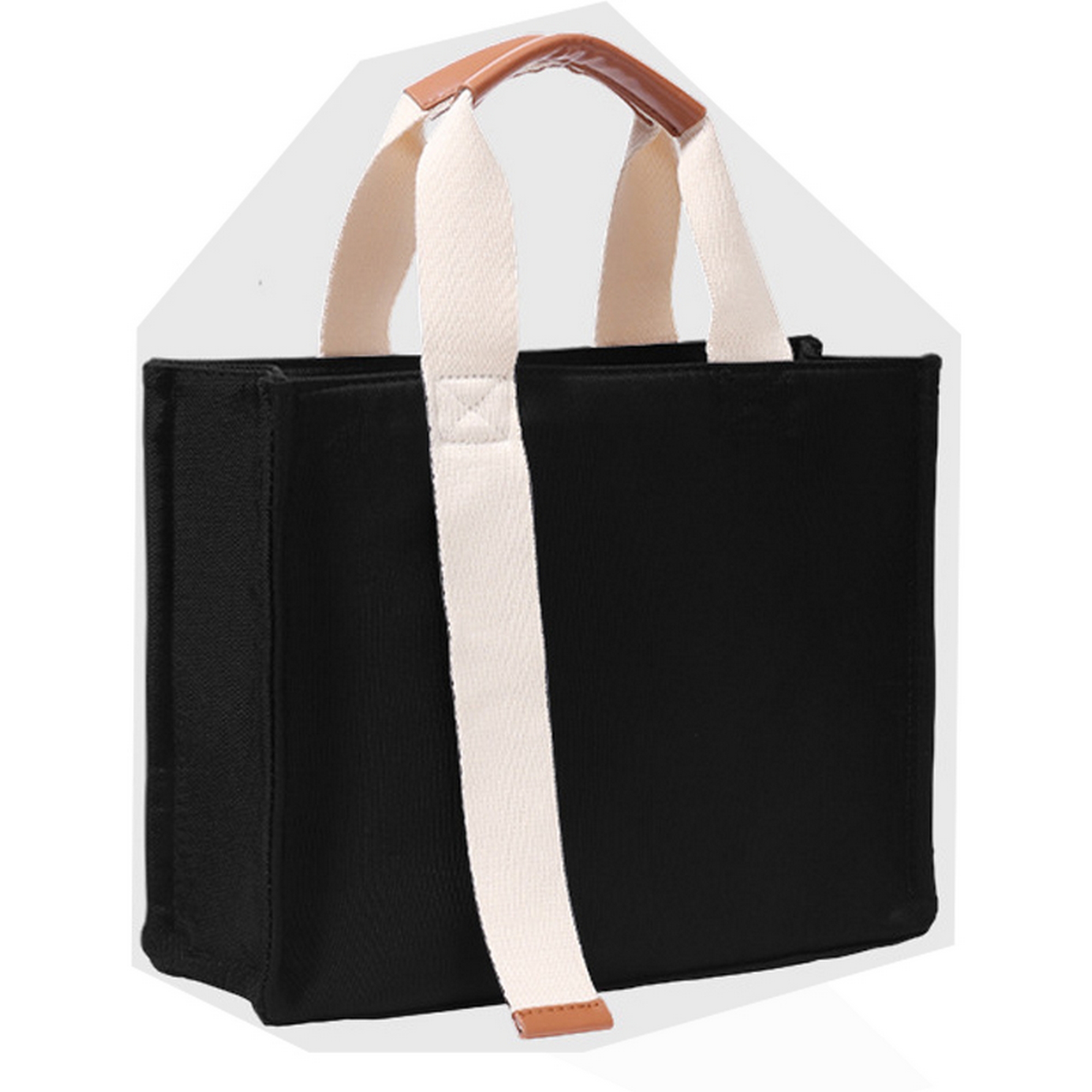 Large-Capacity Thickened Canvas Tote Bag, custom tote bag with logo imprint 6