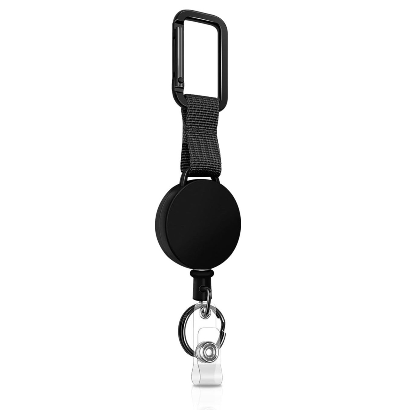Retractable Badge Holder W/ Carabiner 4