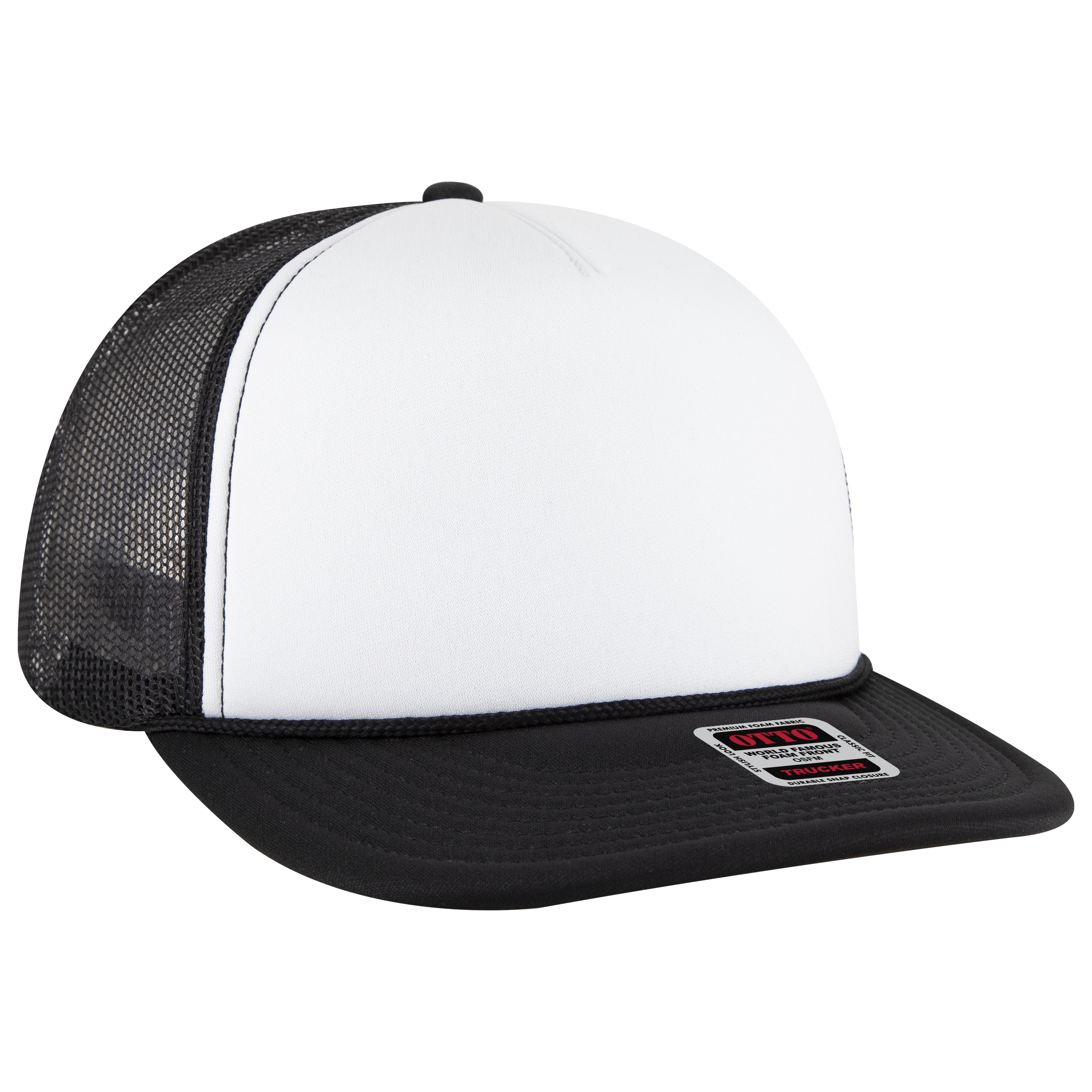 OTTO CAP® 5 Panel Pro Style Mesh Back Trucker Hat 1