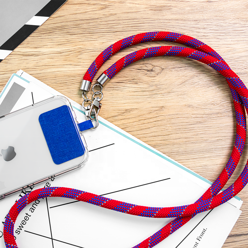 Dacron Polyester with colorful Cell Phone Lanyard 8