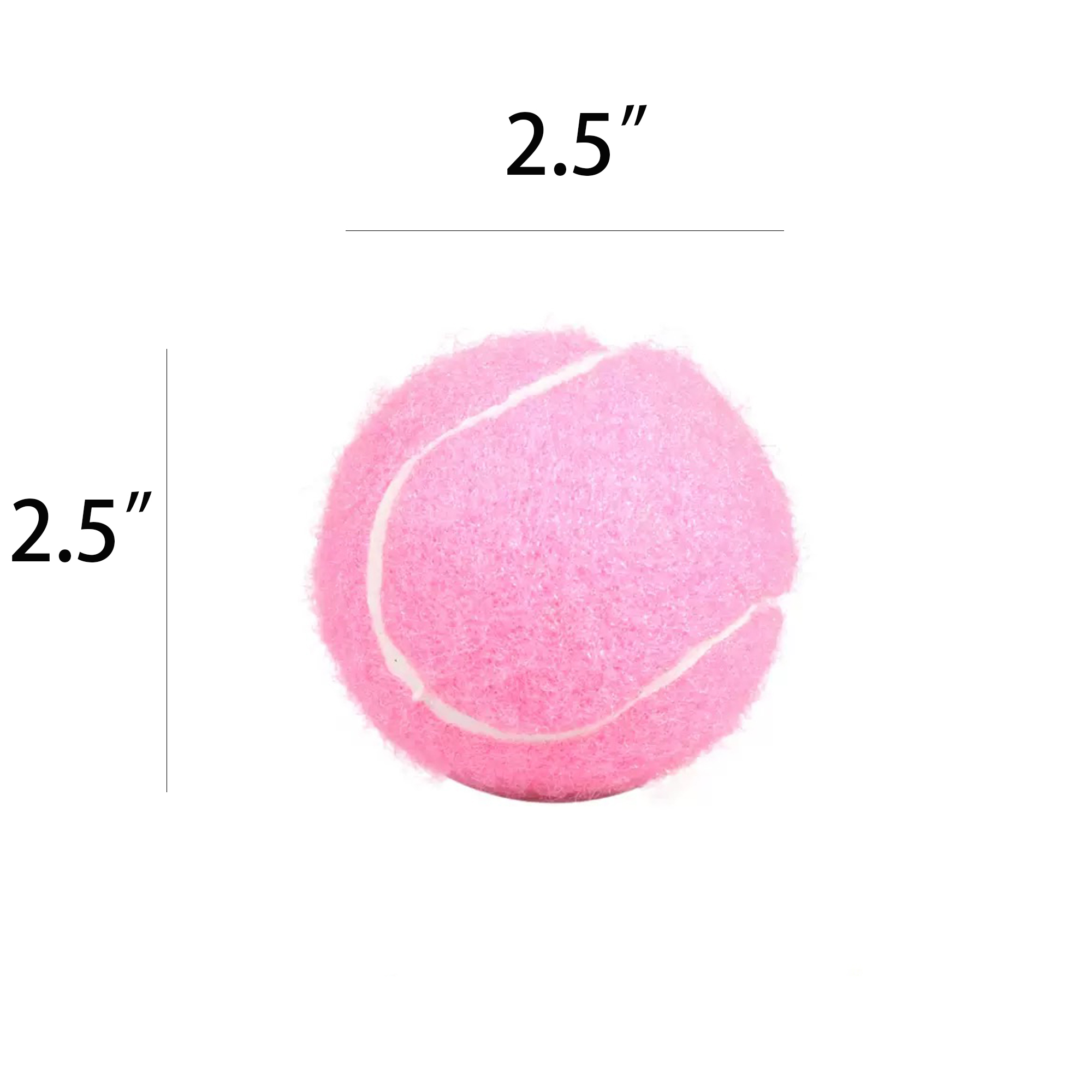 Custom Durable Pet Tennis Ball Dog Toy MOQ 10pcs 3