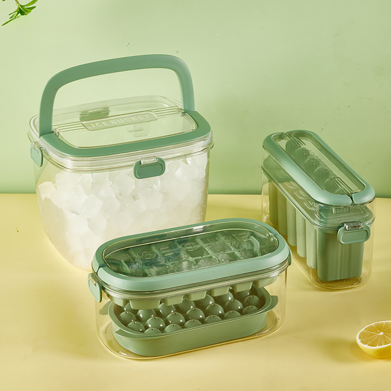 Silicon Press Type Double-Layer Ice Mold Box 7