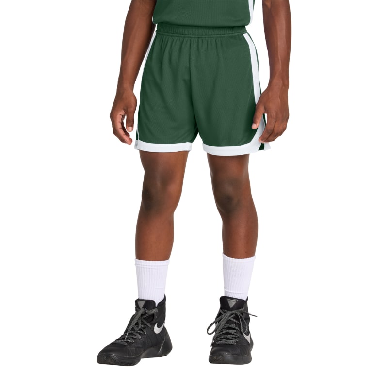 Sport-Tek Youth Rival Basketball 5" Short 15