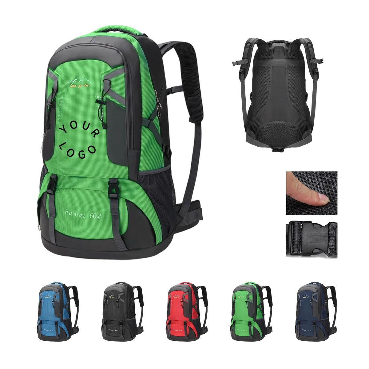Heavy Duty Nylon Gear Backpack 11