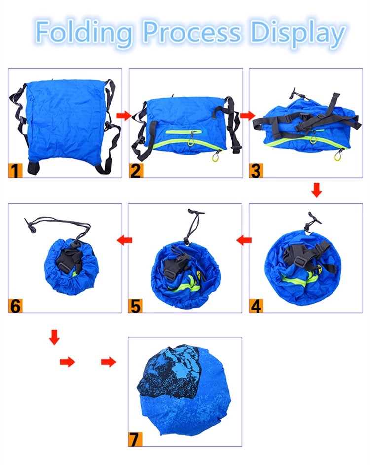 Foldable School Backpack 3