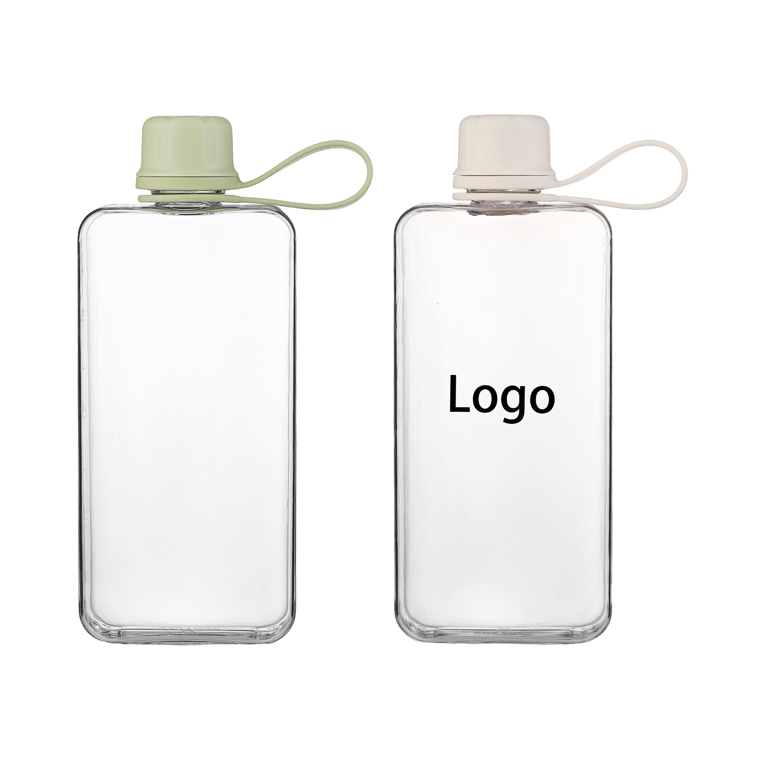 Portable Flat Water Bottle 8