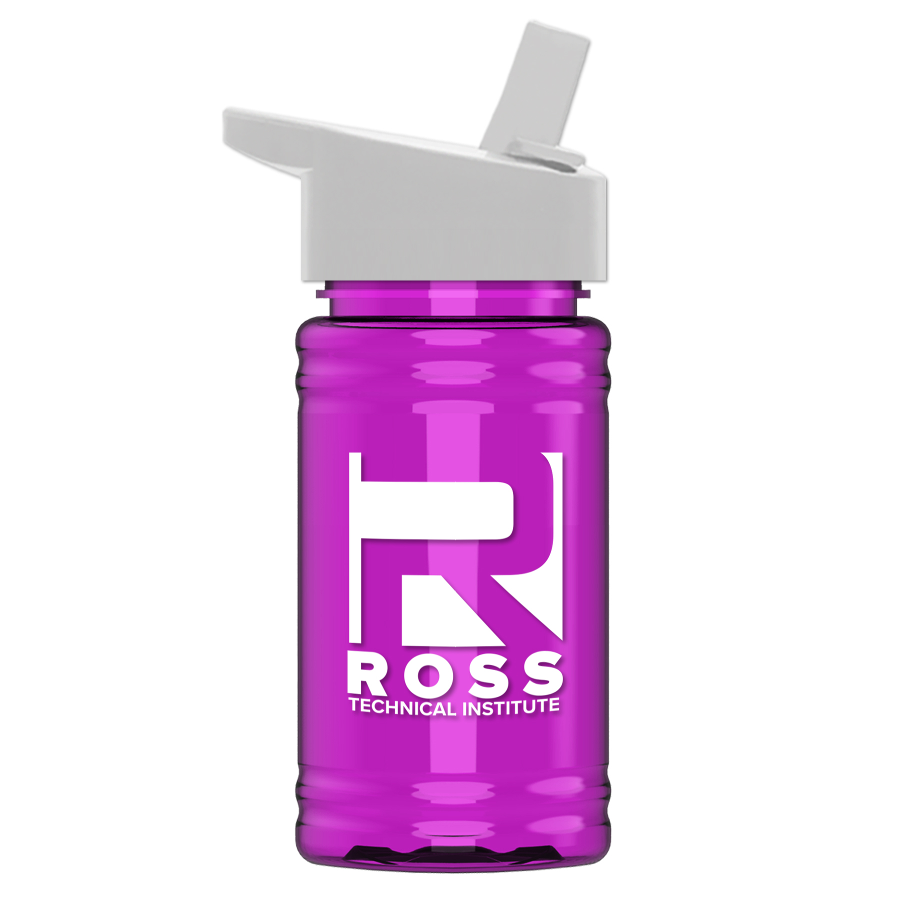 UpCycle - Mini 16 oz. rPet Sports Bottle with Flip Straw 14