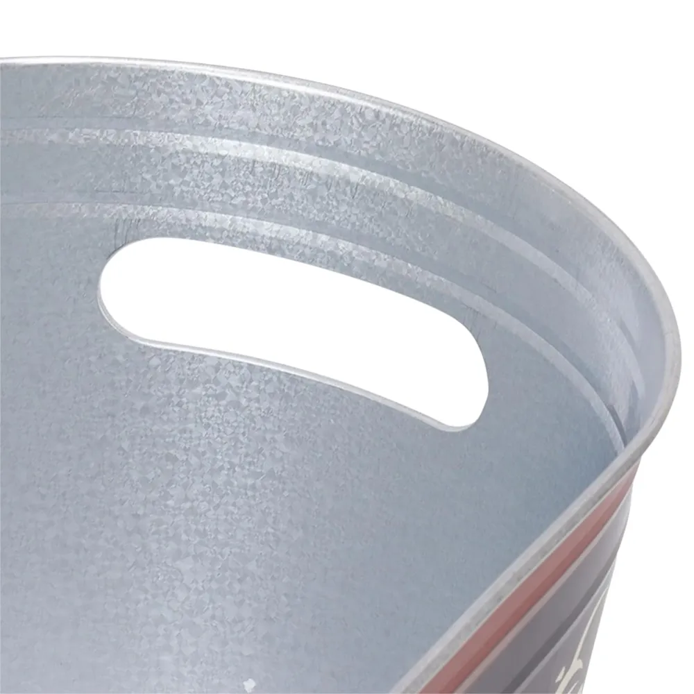 8L Galvanized Deep Beverage Bucket 7