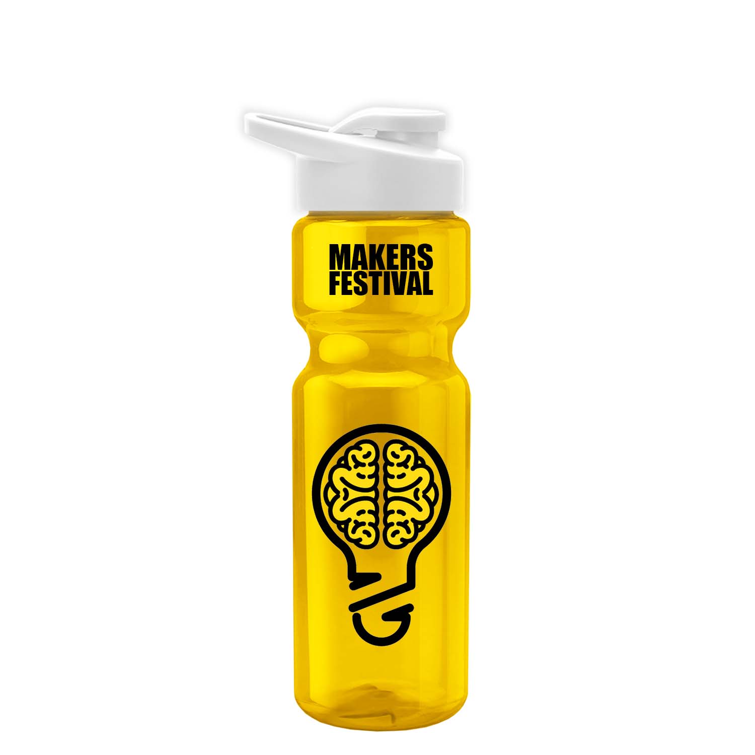 Champion - 28 oz. Transparent Bottle with Drink Thru Lid 11