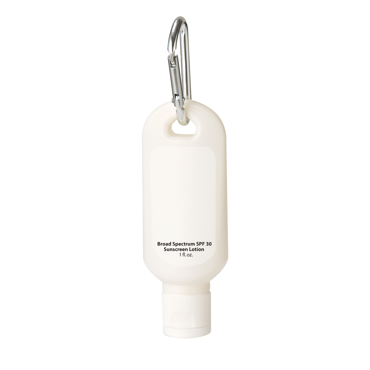 1 Oz. SPF 30 Sunscreen With Carabiner 1