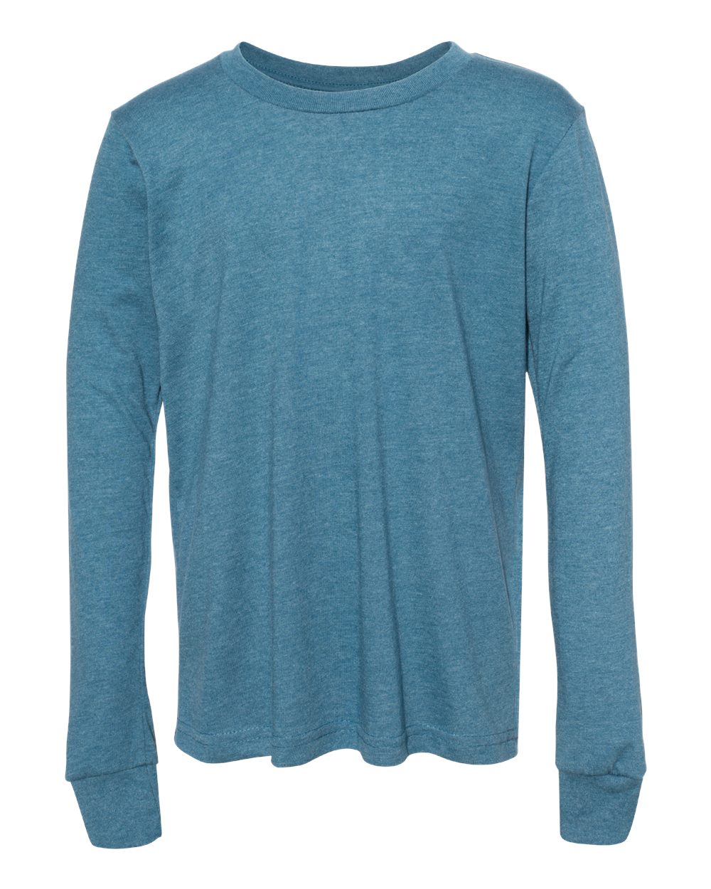 Youth Heather CVC Long Sleeve Tee - 3501YCVC 21