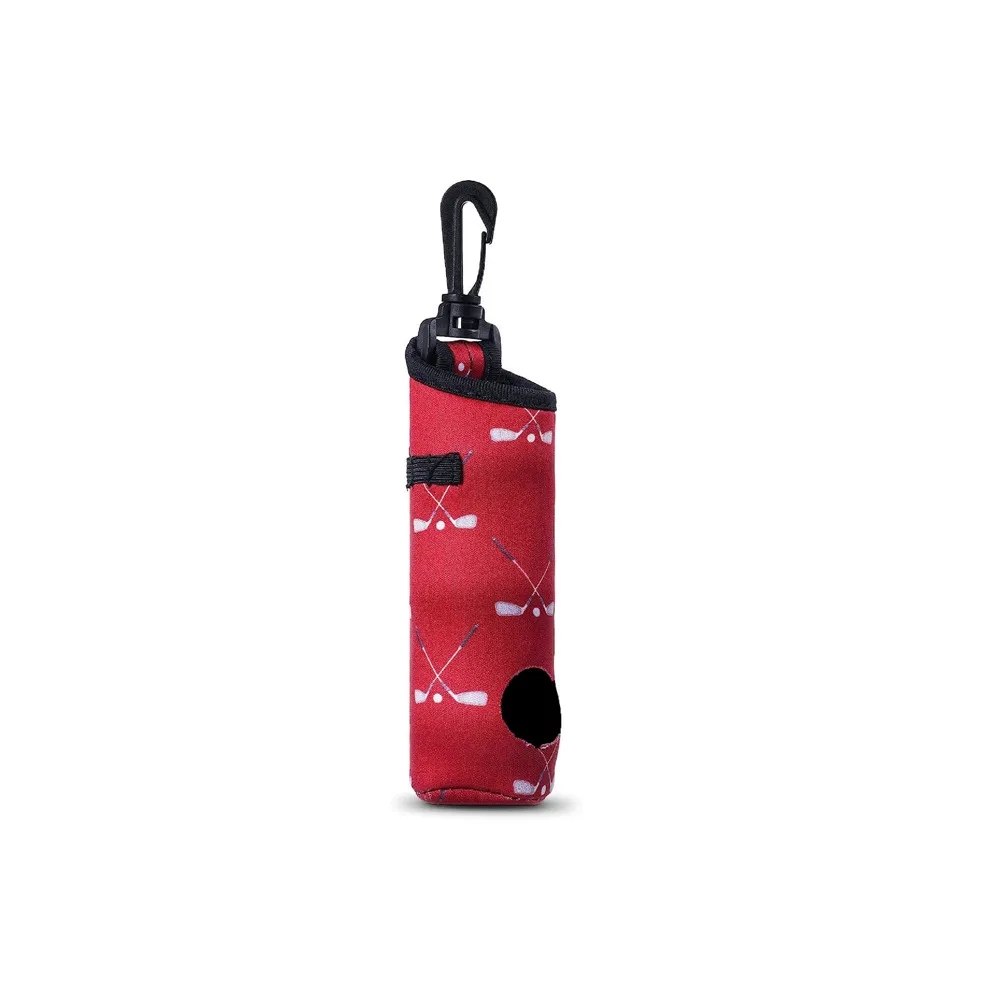 Colorful Neoprene Golf Ball Bag with Hook 6