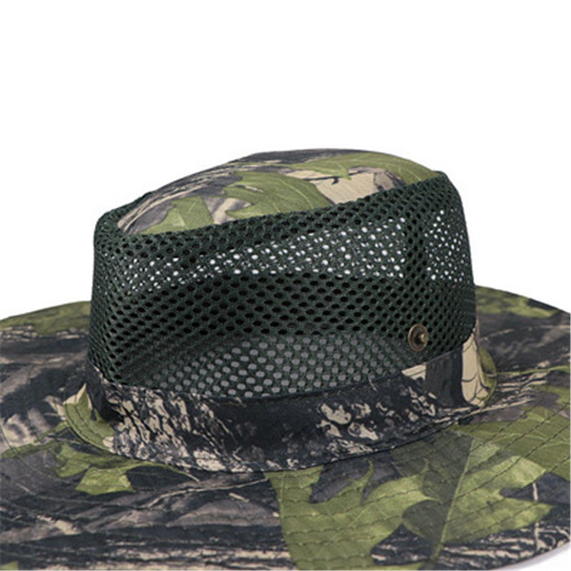 Jungle Leaf Camouflage Hat 8