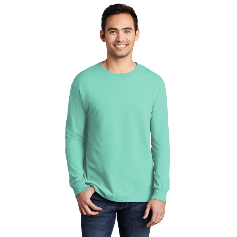 Port & Company Beach Wash Garment-Dyed Long Sleeve Tee 39