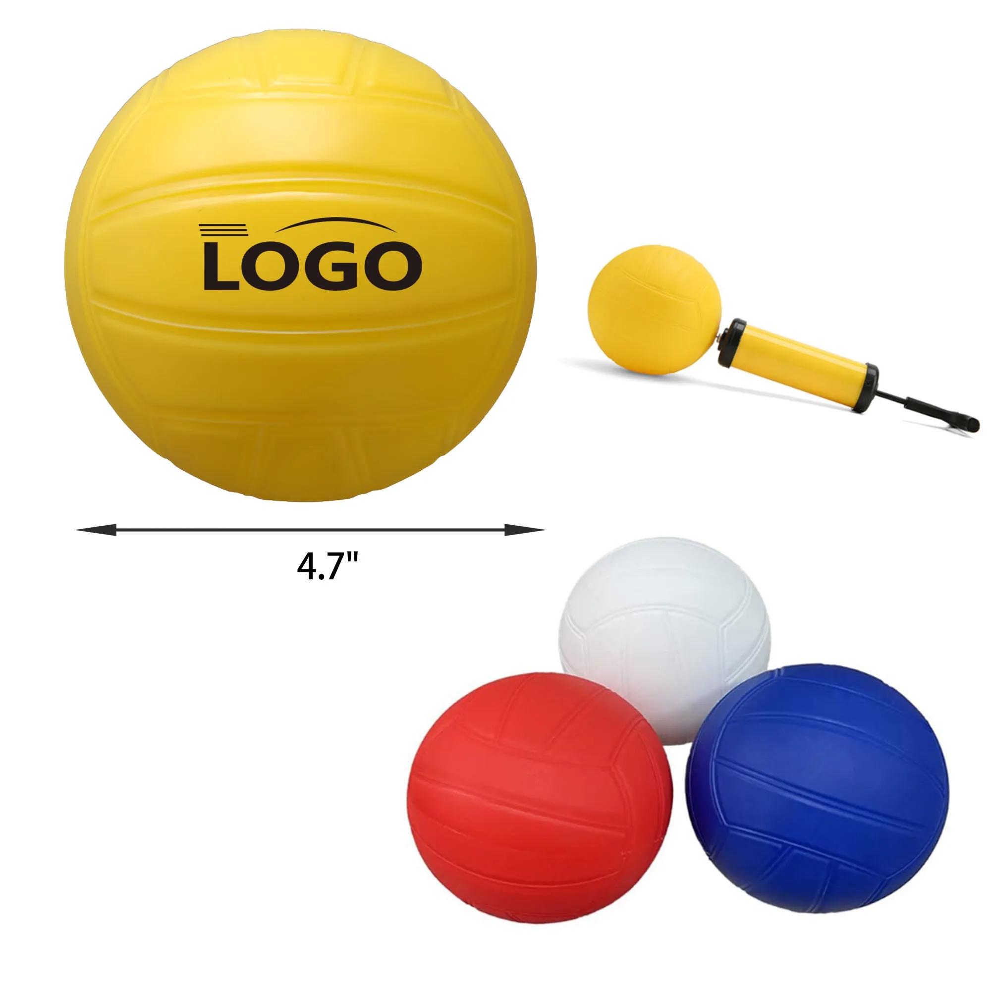 MOQ 50 PCS 4.7In Mini Volleyball 1