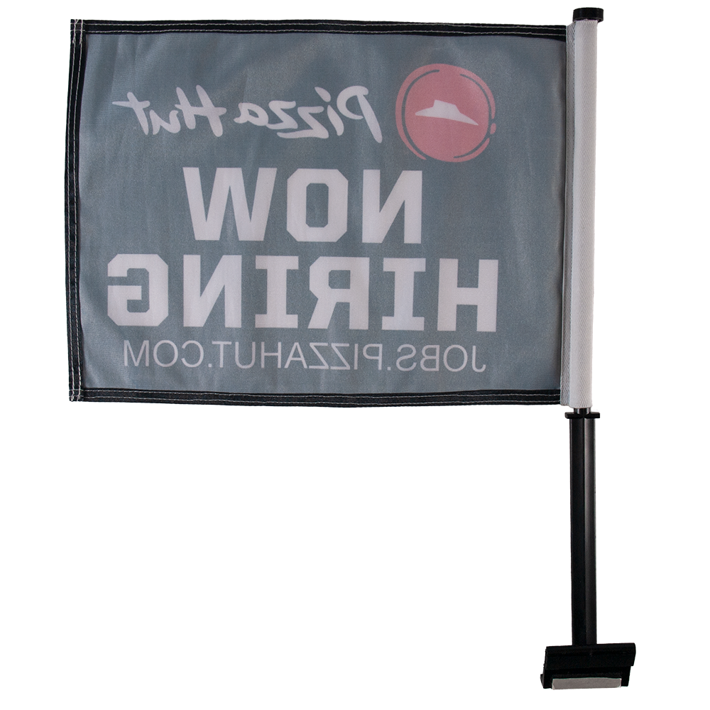 11" x 15" Economy Car Flag 2
