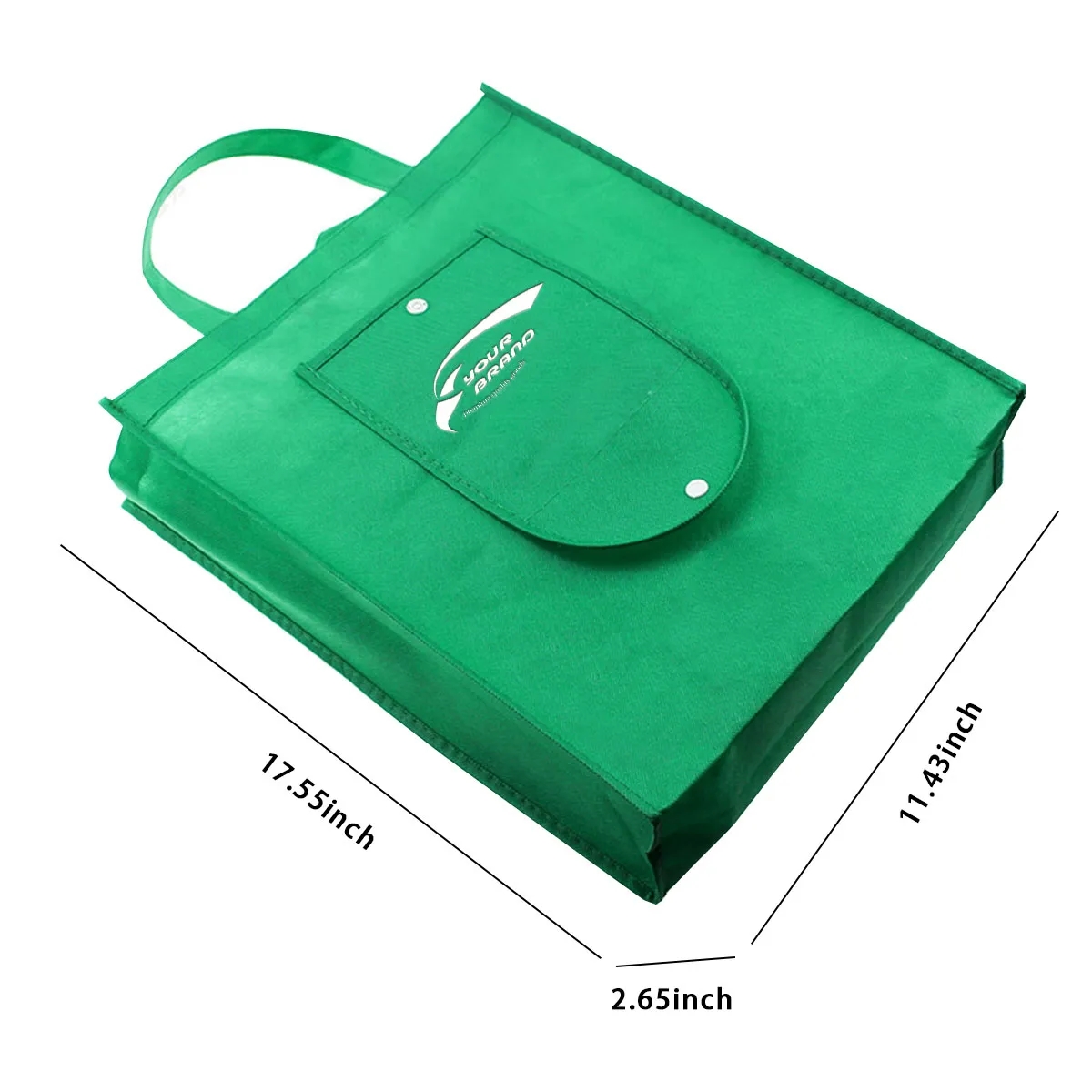 Reusable Non-Woven Gift Party Carry Bag with Handles 2
