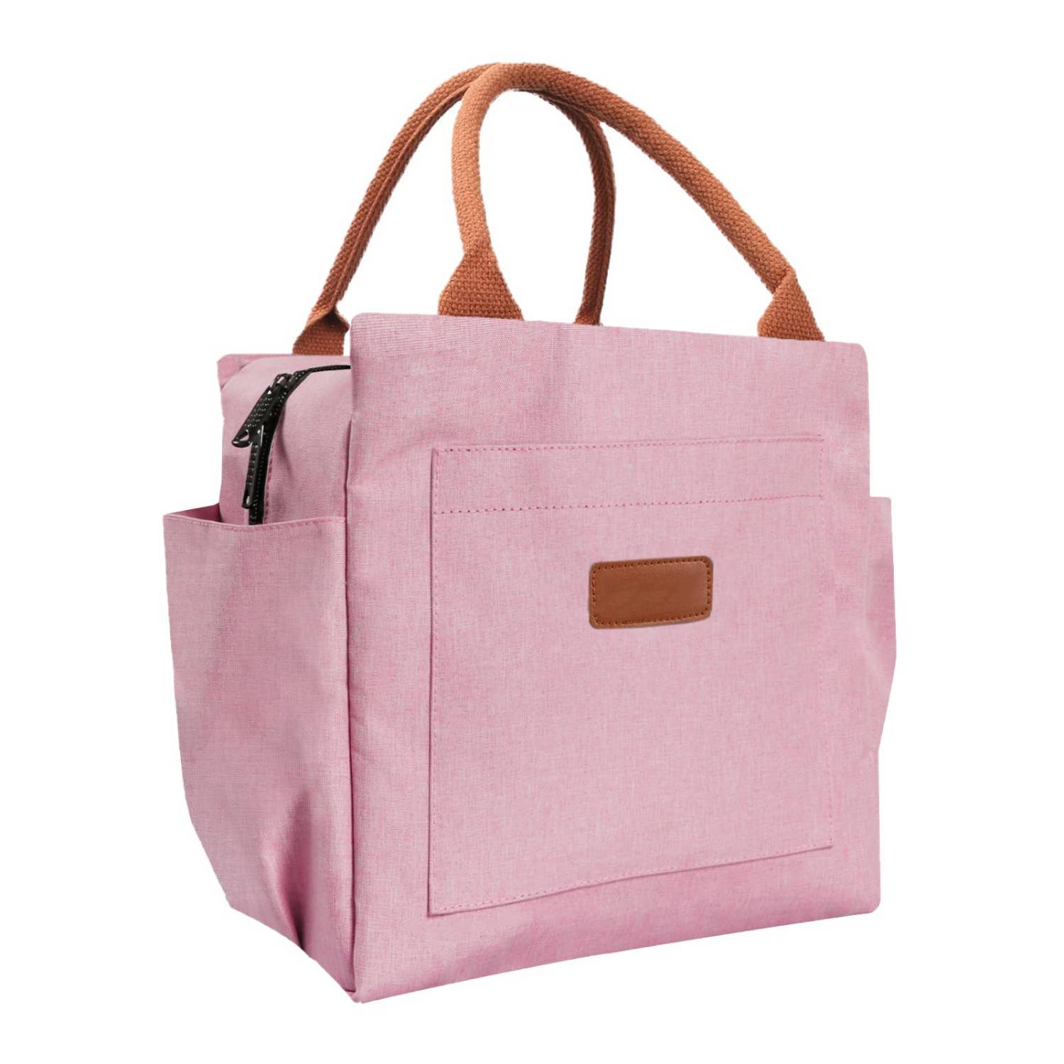 10L Leakproof Oxford Insulated Cooler Lunch Bag w/ Pockets 6