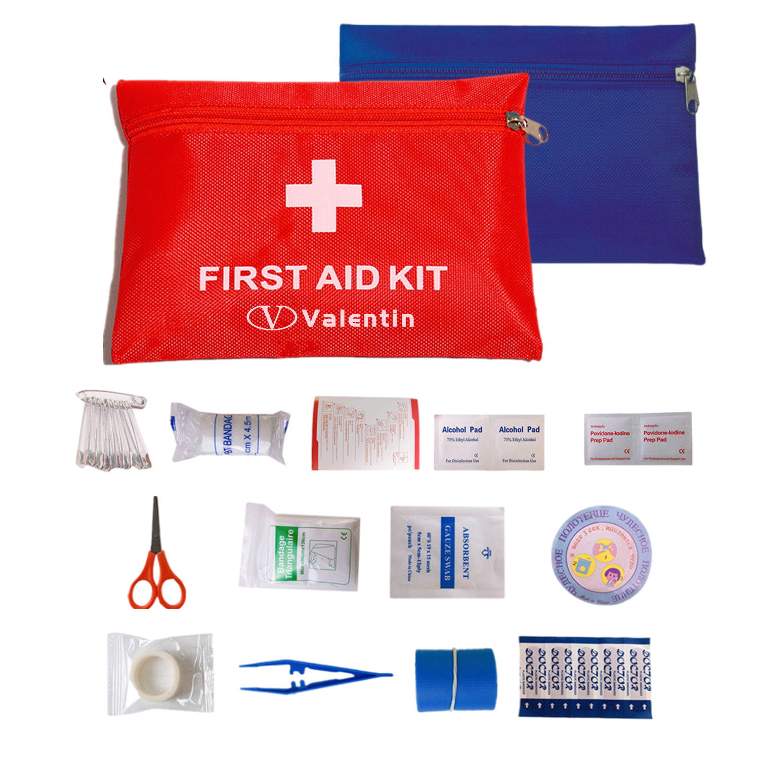 14 Pieces Pocket First Aid Kit 1