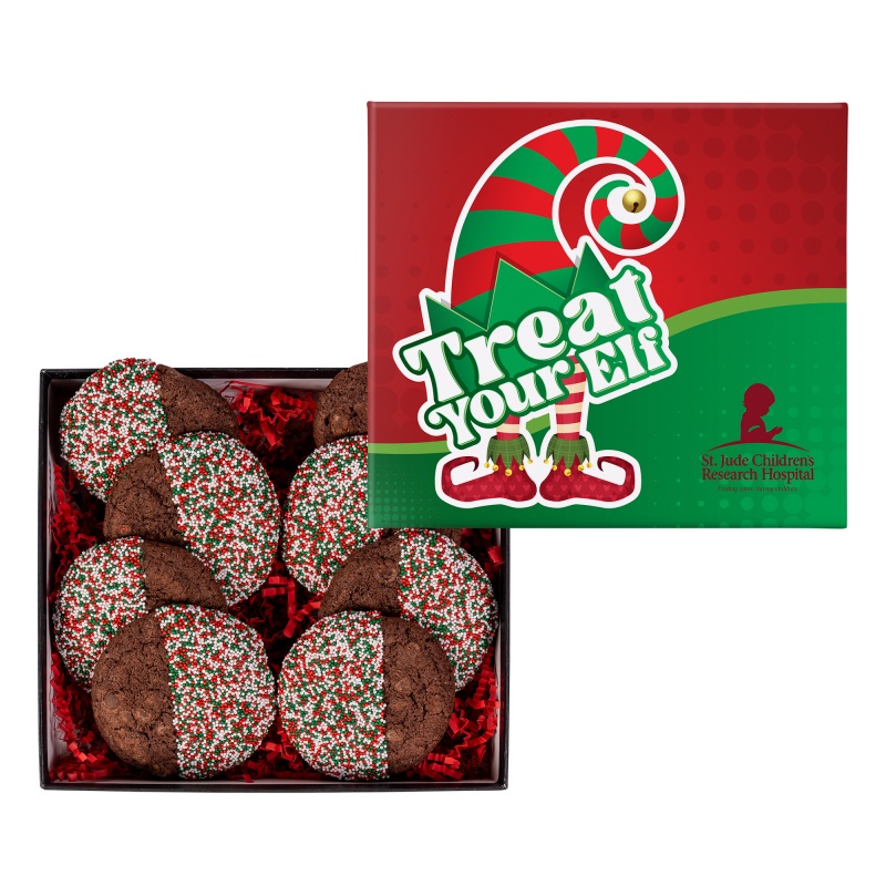 Decadent Chocolate French Sable Cookie in Gift Box 2