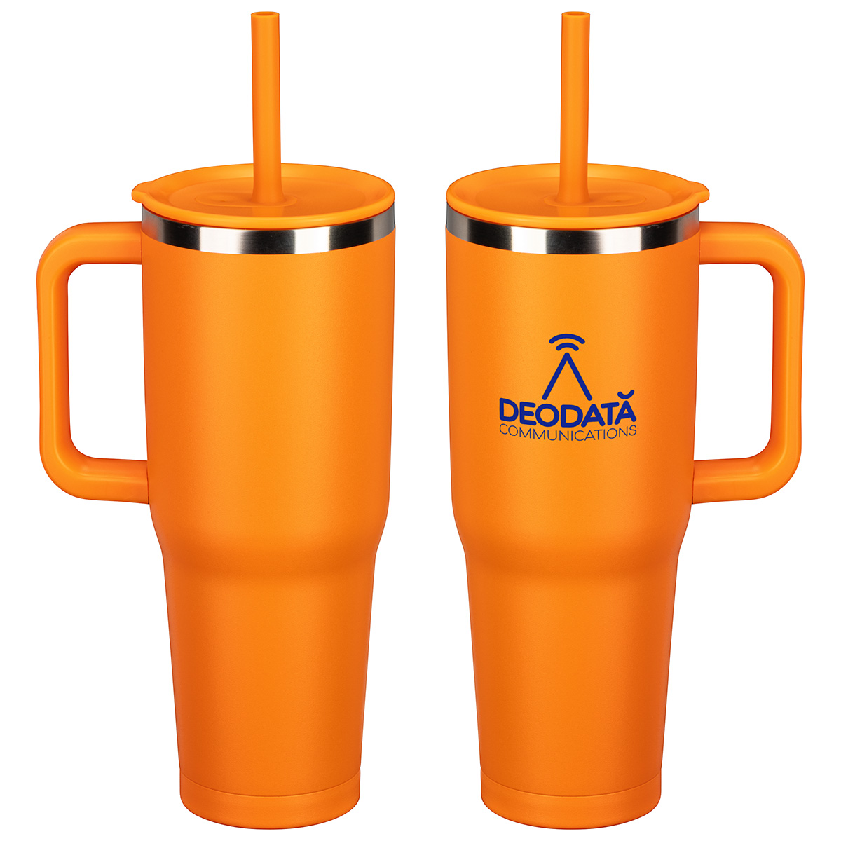 SENSO® Summit 40 oz Insulated Stainless Steel Travel Mug with Press-In Straw Lid 72