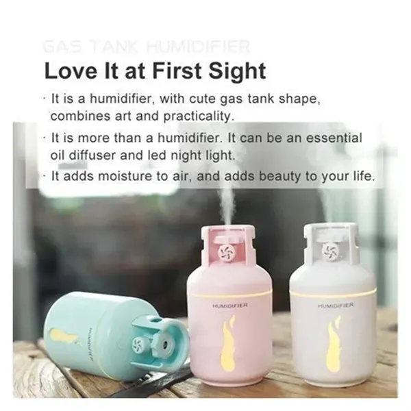 Compact USB Air Humidifier - 10oz Capacity 2