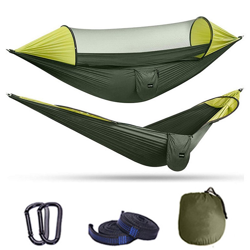 Lightweight Outdoor Hammocks With Mosquito Net 2