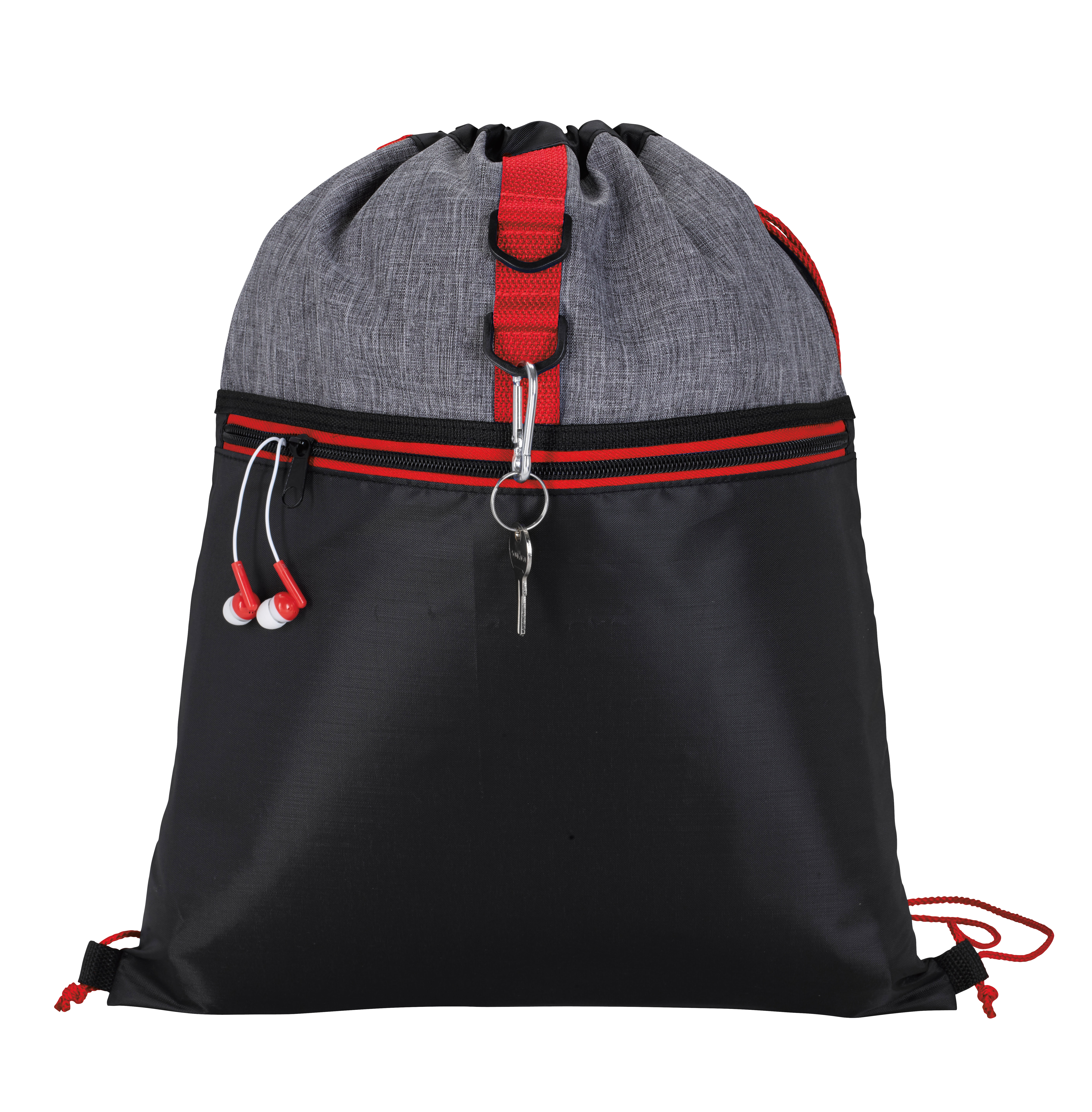 Stand Alone Drawstring Backpack 21