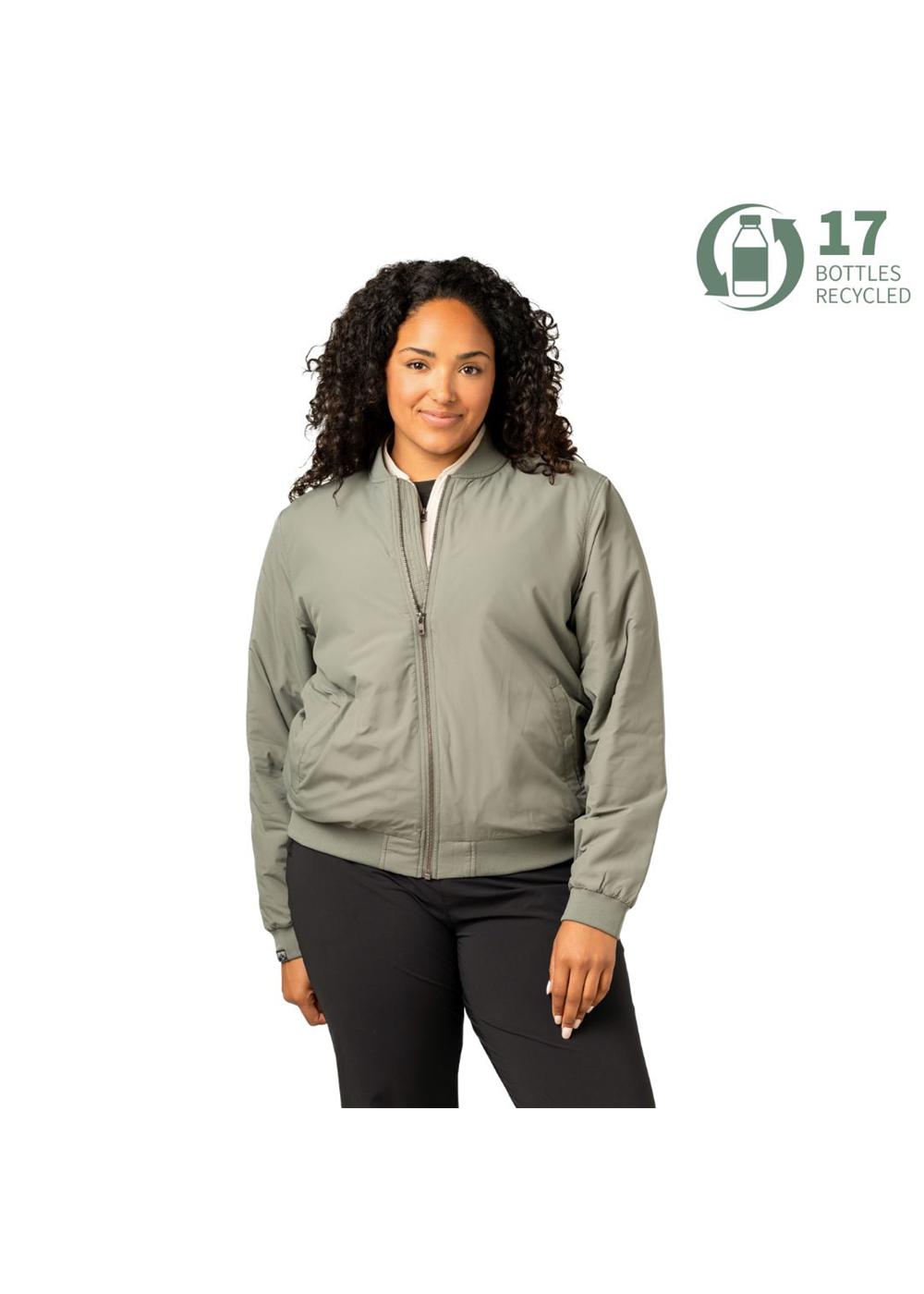 Storm Creek Women's Aviator 60 GSM Insulated Bomber Jacket 4