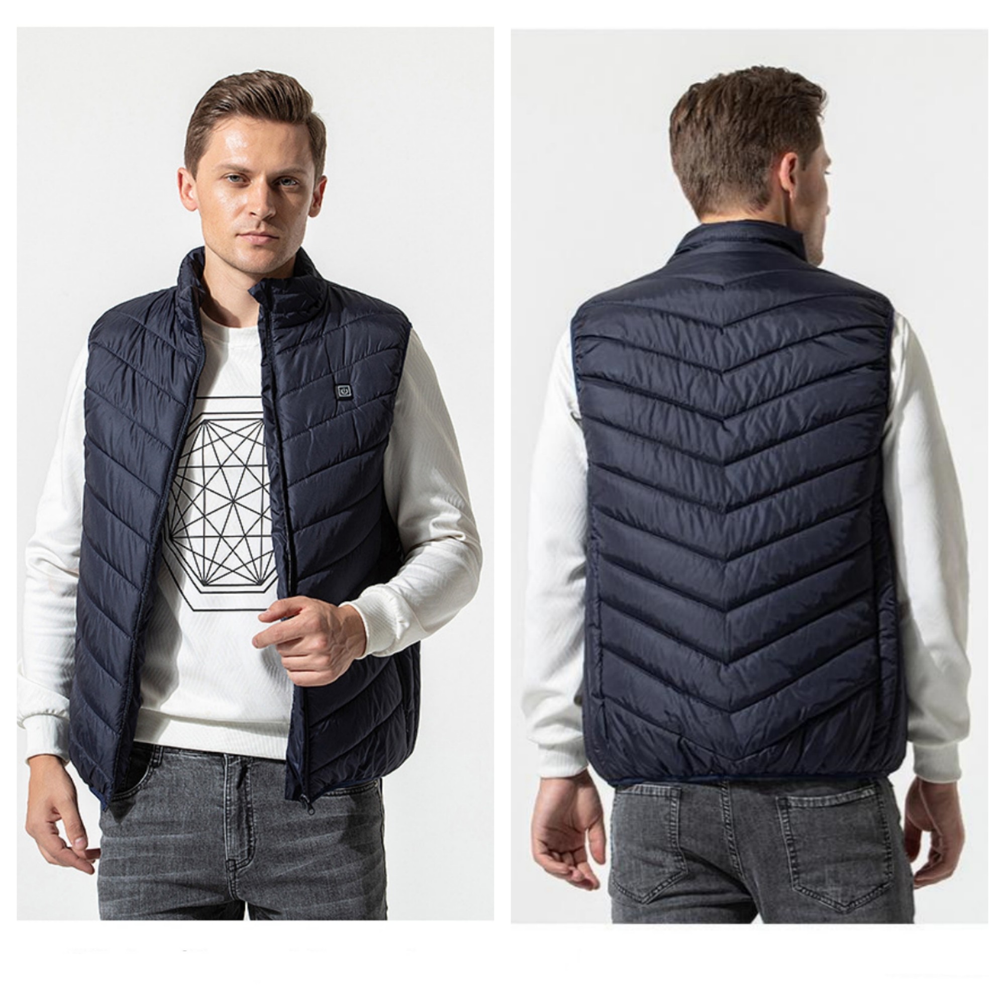 Down Heated Jacket 17 Areas 5