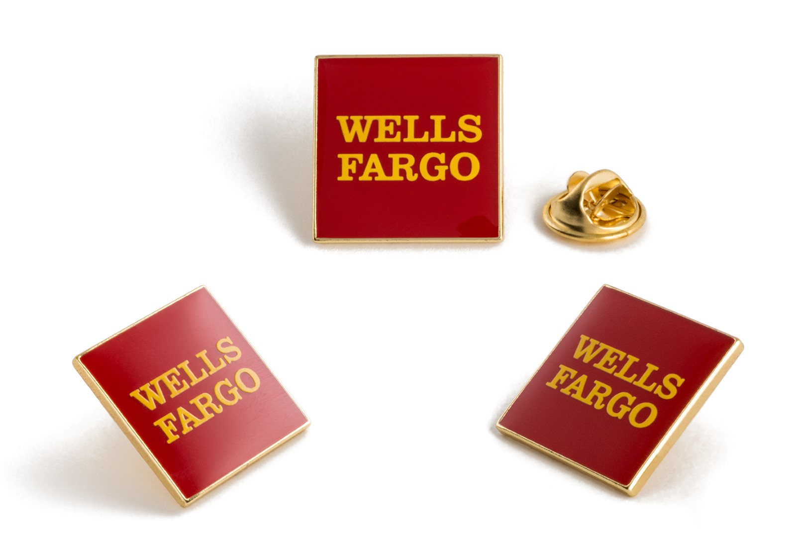 Screen Print Custom Lapel Pin with Epoxy Dome 1