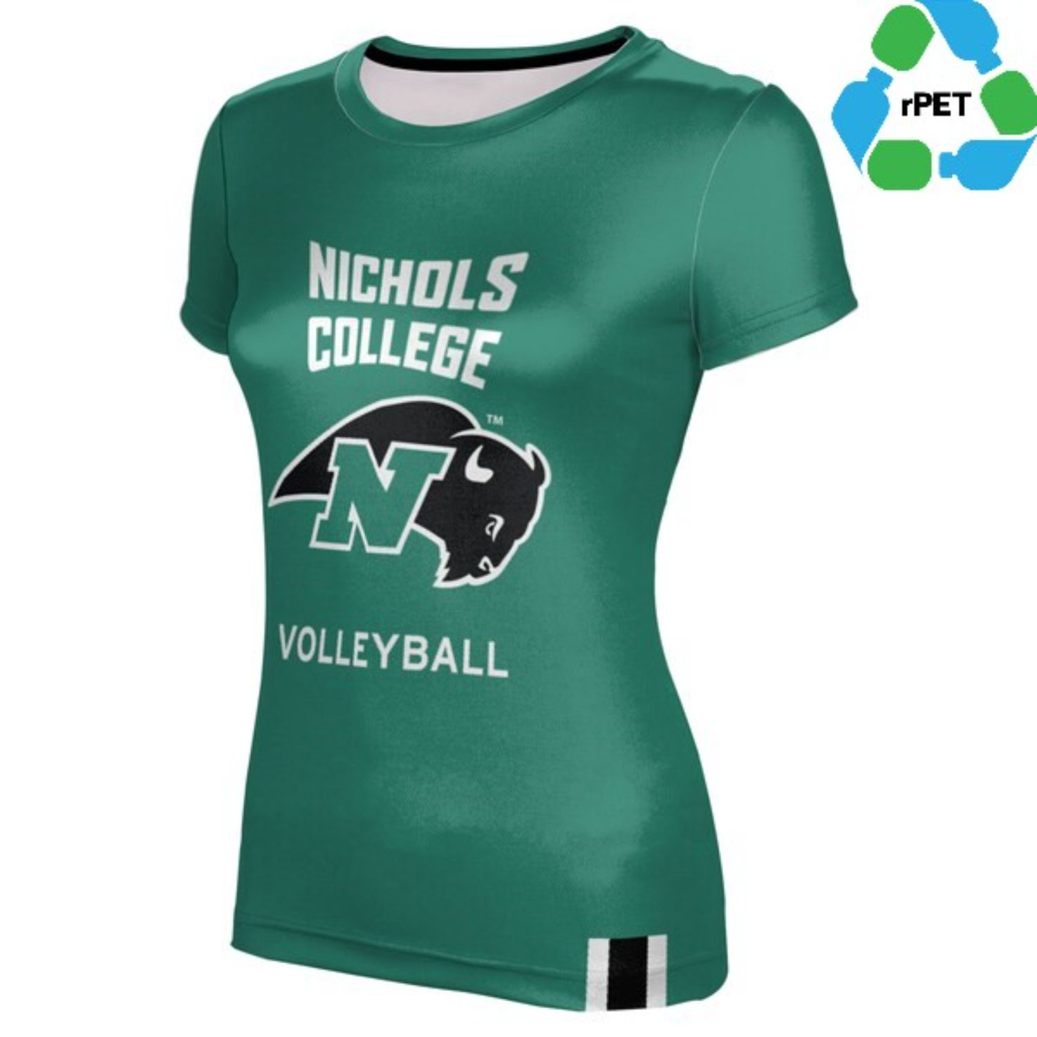 Women's rPET Recycled 100% Polyester Sublimation Performance T-Shirt 1