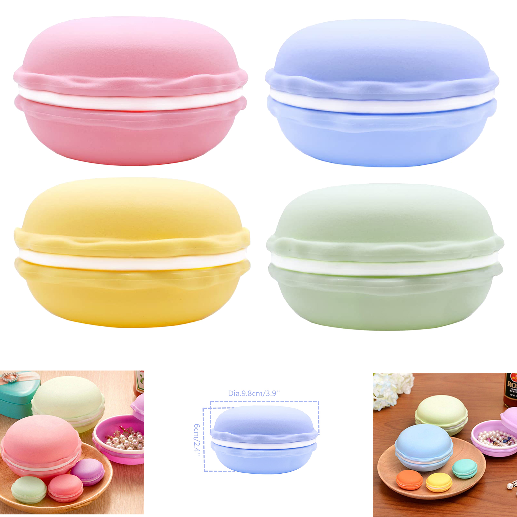 Colorful Large Macaron Jewelry Storage Box 2