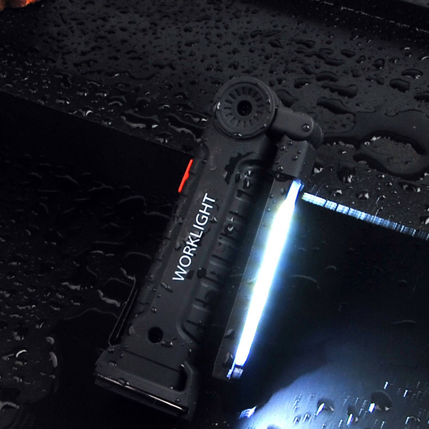 Rechargeable 360° Foldable LED Work Light – Magnetic Base 7