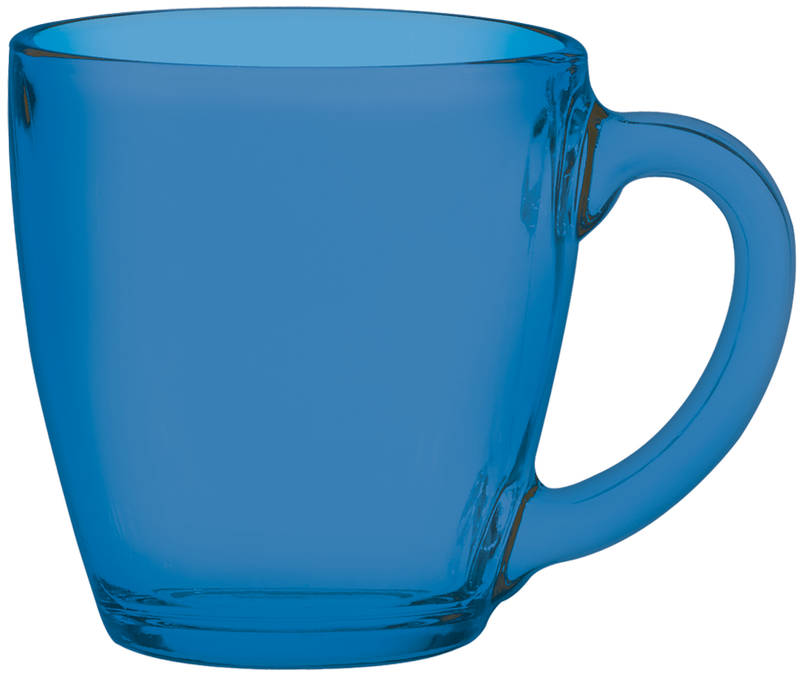 16 oz. Glass Bistro Coffee Mug 36