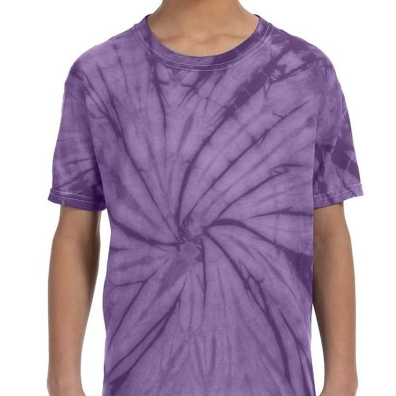 Tie-Dye Youth 5.4 Oz., 100% Cotton Tie-Dyed T-Shirt 4