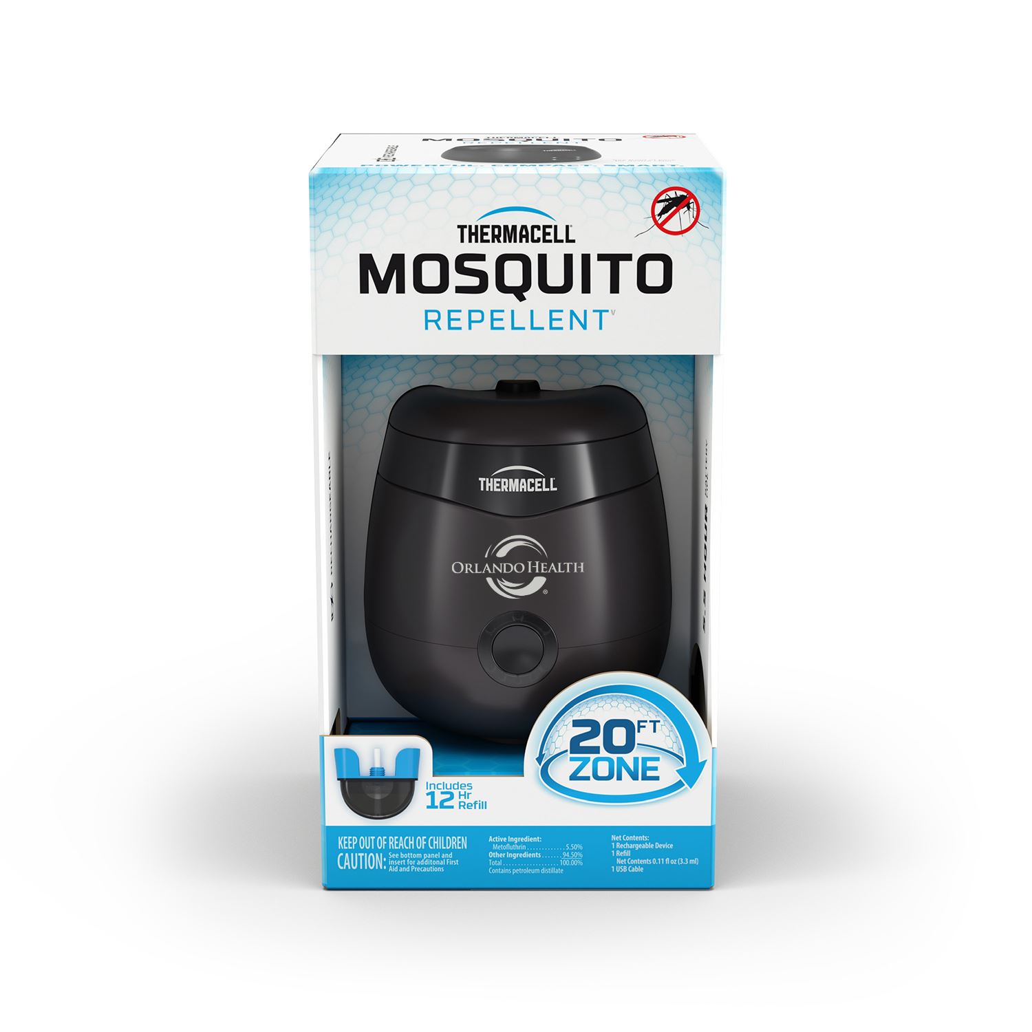 THERMACELL® RECHARGEABLE MOSQUITO REPELLER 9