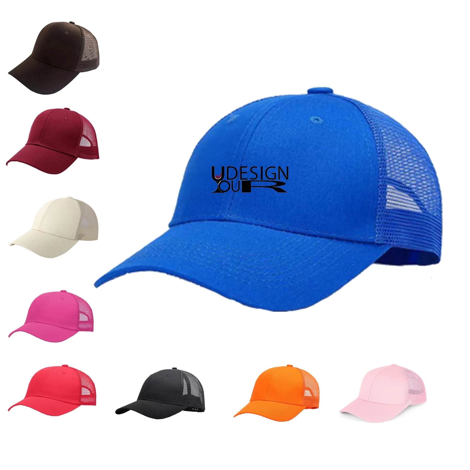 Men Mesh Flat Cap 6
