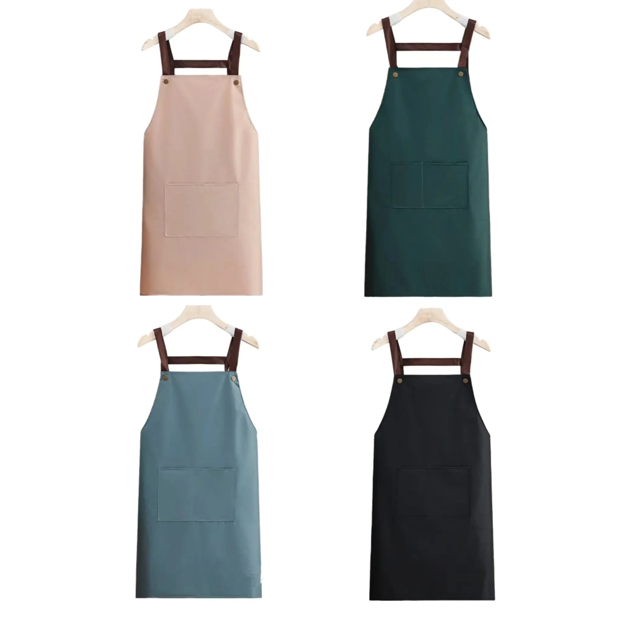 Custom Multifunction Waterproof PVC Kitchen Apron 7