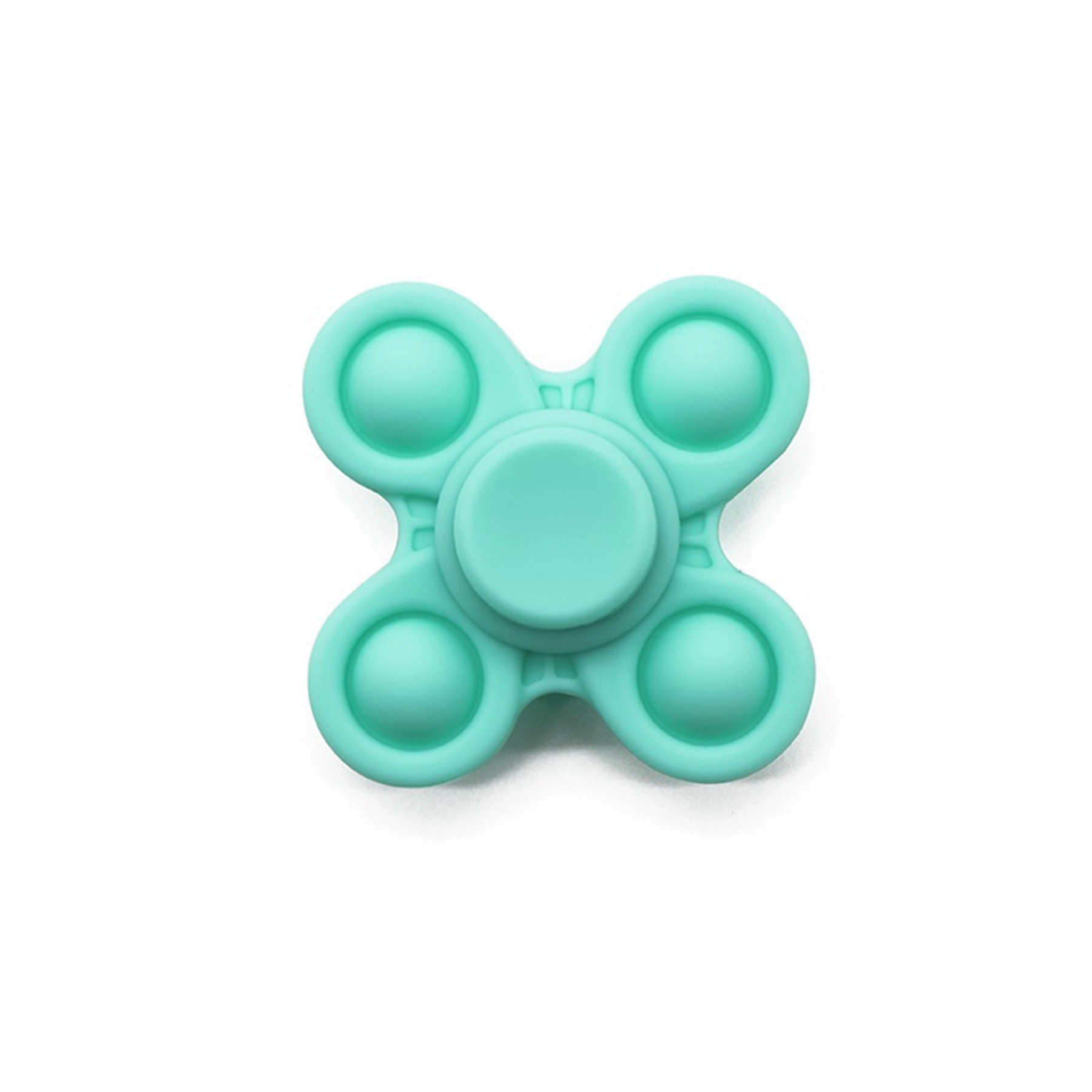 Clover Shaped Push Bubble Fidget Spinner Toy 5