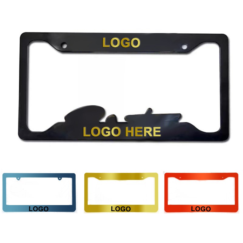 ABS 3D License Plate Frame 1