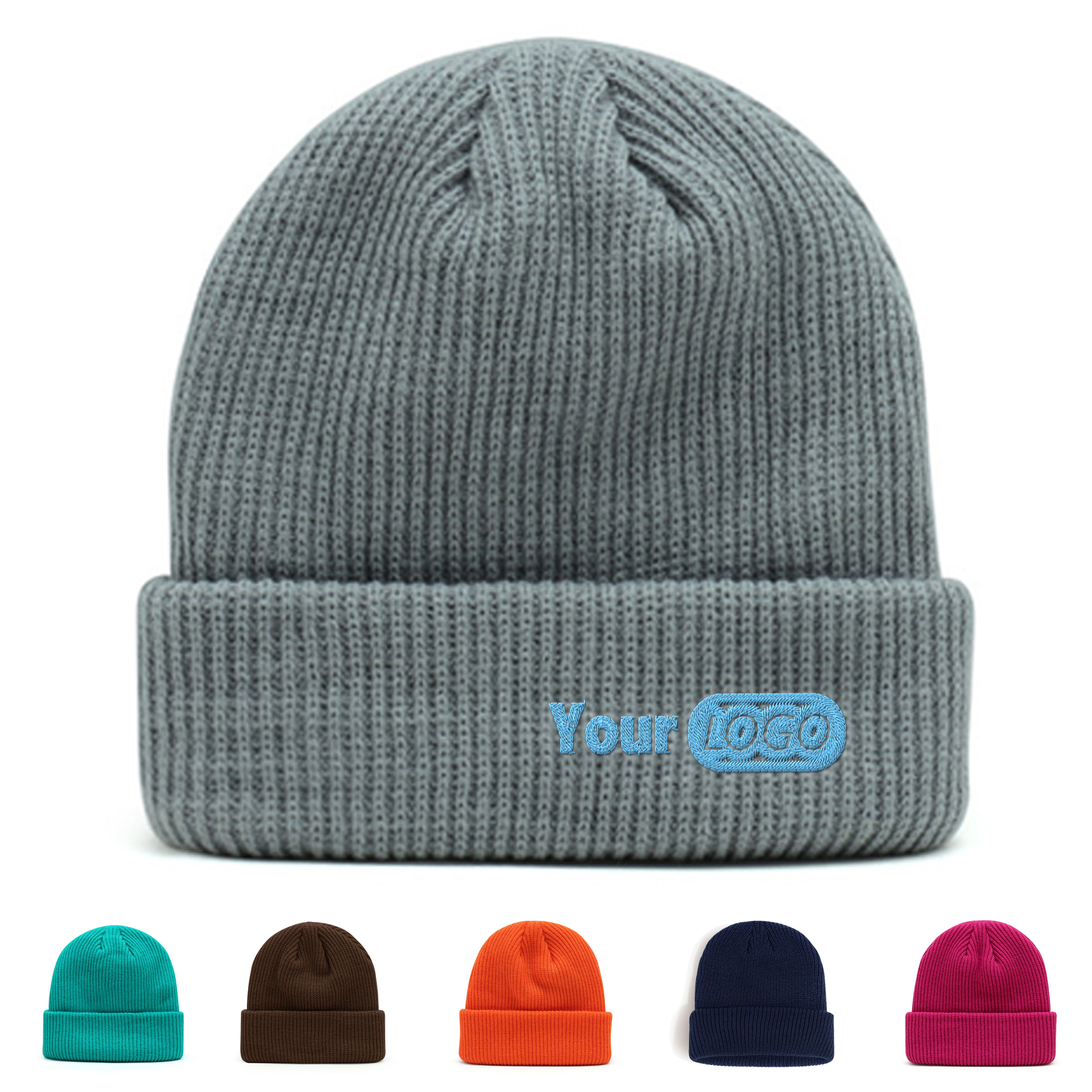 Knit Warm And Thick Knitted Hat 10