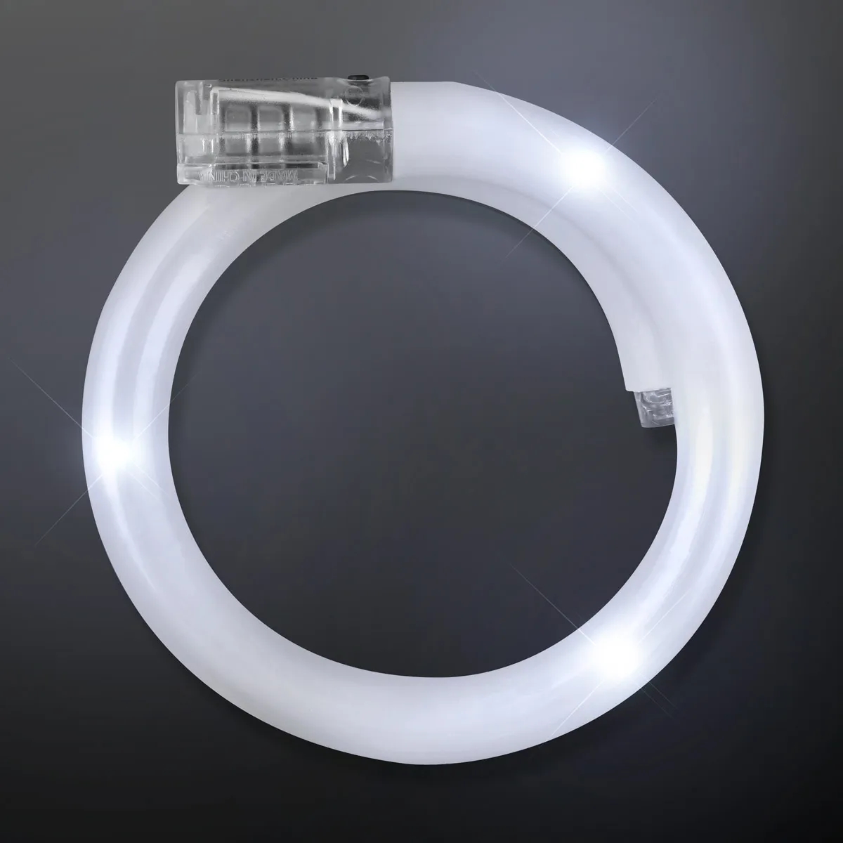 LED Light Up Flash Tube Bracelets - Single Colors 13
