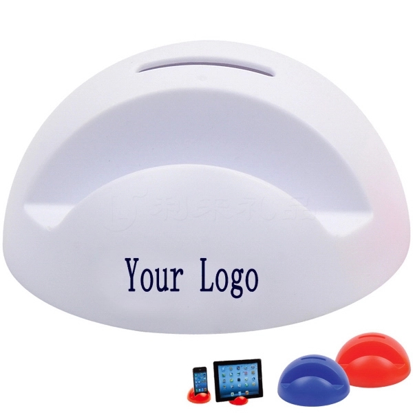 Piggy Bank With Phone Rack/Holder 2