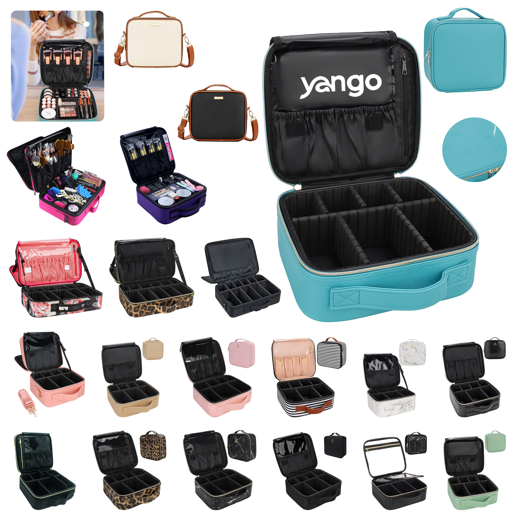 Makeup Cosmetic Case Organizer 2