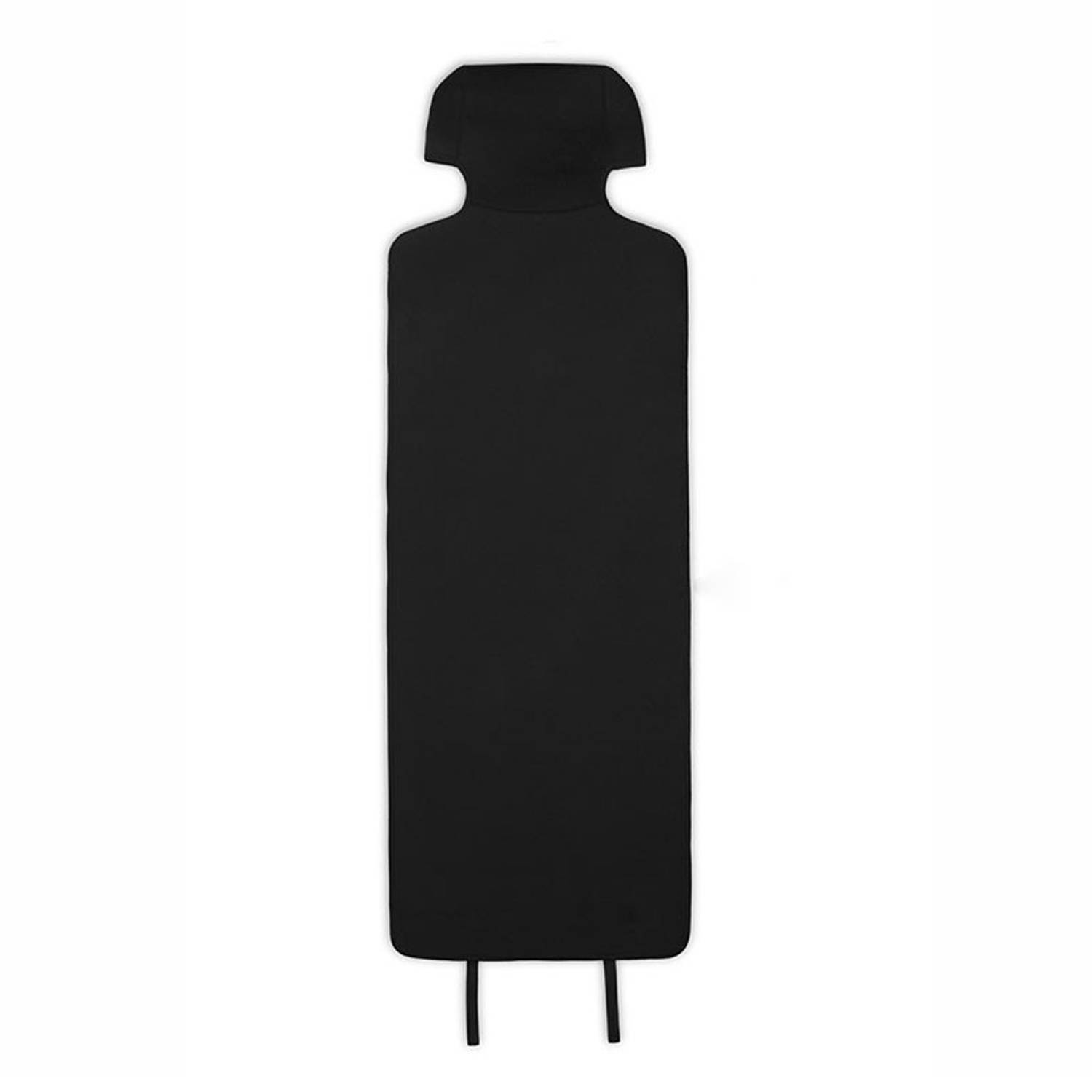 Machine Washable Black Waterproof Sweat Towel Car Seat Cover 2