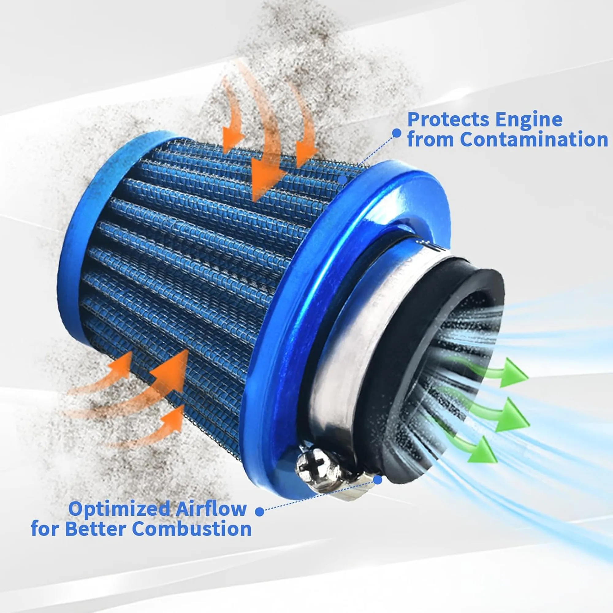 Motorcycle High Flow Air Filter 4